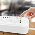 Подовжувач мережевий з USB 2м (3 розетки, 5 USB, вкл. USB-C), білий, з вимикачем