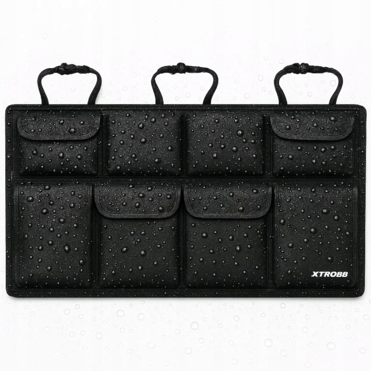 Organizer-do-Bagaznika-Auta-na-Oparcie-Siedzenia-Samochodu-Schowek-Etui-XXL-Stan-opakowania-oryginalne