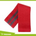 Набір тканинних резинок для вправ, для фітнесу – 3 шт Trizand 3 рівні опору 8–31 кг з планом тренувань QR