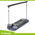 Багатофункціональна пілатес-дошка Trizand 97×35 см з ручками, роликом та еспандерами для тренувань вдома і в залі