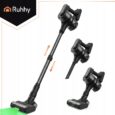 Бездротовий вертикальний пилосос Ruhhy LunPro 400 Вт, 35 кПа, до 52 хв роботи, LED, HEPA, складана труба