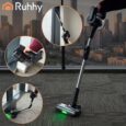 Бездротовий вертикальний пилосос Ruhhy LunPro 400 Вт, 35 кПа, до 52 хв роботи, LED, HEPA, складана труба