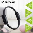 Обруч для пілатесу TRIZAND 38 см — ring для фітнесу, йоги та реабілітації