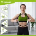 Обруч для пілатесу TRIZAND 38 см — ring для фітнесу, йоги та реабілітації