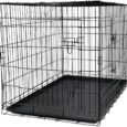 Клітка для тварин Funfit XXXL (122х74х80 см), металева , чорна, транспортна, з висувним піддоном, для собак і котів