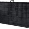 Клітка для тварин Funfit XXXL (122х74х80 см), металева , чорна, транспортна, з висувним піддоном, для собак і котів