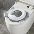 Дитячий туристичний складаний горщик KRUZZEL 2в1 (горщик + накладка на унітаз) з 100 пакетами