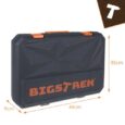 Набір інструментів Bigstren 168 елементів у валізі 3/8 та 1/4 72T (26475)