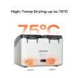 Сушарка для філаменту Creality SpacePi X4 Lite, до 4 котушок, 75°C, 2 незалежні камери