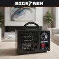 Генератор озону BIGSTREN 150W, озонатор для дому та авто, таймер 60 хв, 4 пластини