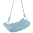 Дитяча підвісна гойдалка Kruzzel синя, на мотузках, до 50 кг