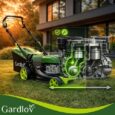 Газонокосарка бензинова самохідна Gardlov DriveX 149 см³, 2.3 кВт, 40.6 см, кошик 50 л, 8 рівнів, функція миття