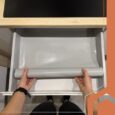 Антиковзний килимок RUHHY 500×50 см для шухляд і полиць, сірий, рулон, EVA