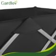 Складний садовий візок Gardlov 150 л, до 200 кг, транспортний, великі колеса, пляжний