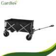 Складний садовий візок Gardlov 150 л, до 200 кг, транспортний, великі колеса, пляжний