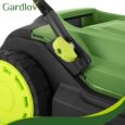 Ручна підмітальна машина Gardlov Nexo, 68 см, контейнер 24 л, 3 щітки