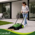 Ручна підмітальна машина Gardlov Nexo, 68 см, контейнер 24 л, 3 щітки