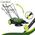 Ручна підмітальна машина Gardlov Nexo, 68 см, контейнер 24 л, 3 щітки