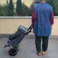 Візок для покупок MALATEC на колесах, складаний, 40 л, водонепроникний, великі колеса, кравчучка