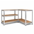 Стелаж оцинкований 150×75×30 см, до 875 кг, 5 полиць John Green SDH672