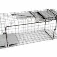 Живоловка 50×17×20 см – пастка на куниць, ласок, щурів і котів, оцинкована сталь