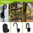 Туристичний душ TRIZAND бездротовий 2200 mAh USB в кейсі