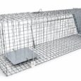Живоловка 103×28×31 см, пастка на куниць, ласок, щурів та котів, оцинкована сталь