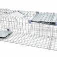 Живоловка 70×26×20 см, пастка на куниць, ласок, щурів та котів, оцинкована сталь